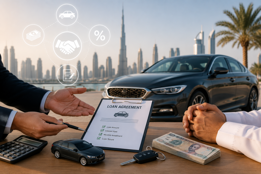 Sell Car With Loan UAE